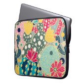 Vintager Wasserfarbenkürbis: Herbstmuster Laptopschutzhülle (Vorderseite Links)