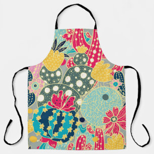 Vintager Wasserfarbenkürbis: Herbstmuster Schürze