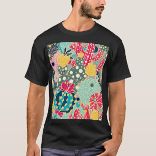 Vintager Wasserfarbenkürbis: Herbstmuster T-Shirt