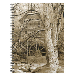 Vintager Waterwheel Notizblock