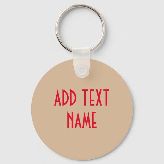 Vintager weiblicher Schlüsselanhänger (Rückseite)