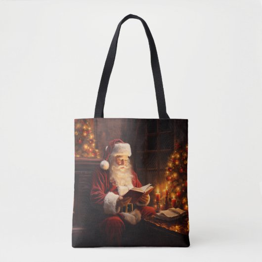 Vintager Weihnachts-Leser Tasche (Vorderseite)