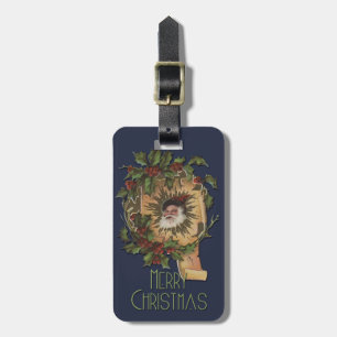 Vintager Weihnachtsanfang Gepäckanhänger