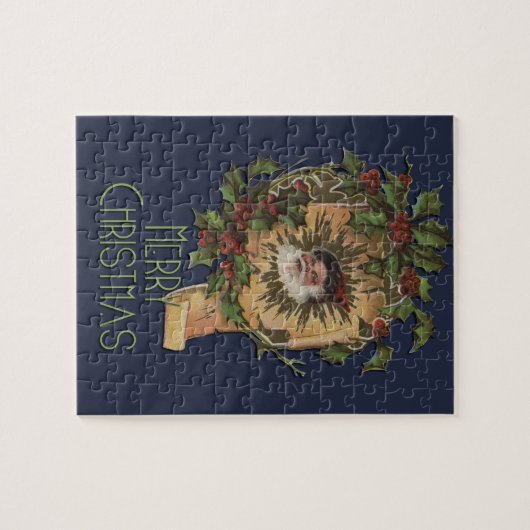 Vintager Weihnachtsanfang Puzzle (Horizontal)