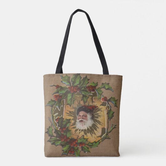 Vintager Weihnachtsanfang Tasche (Rückseite)