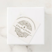 Vintager Weihnachtsbaum Geschenkanhänger (Beispiel)