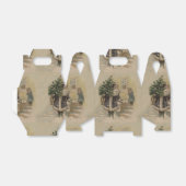 Vintager Weihnachtsbaum Geschenkschachtel (Ungefaltet)