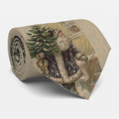 Vintager Weihnachtsbaum Krawatte (Gerollt)