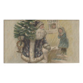Vintager Weihnachtsbaum Namenschild (Vorderseite)