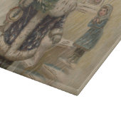 Vintager Weihnachtsbaum Schneidebrett (Ecke)