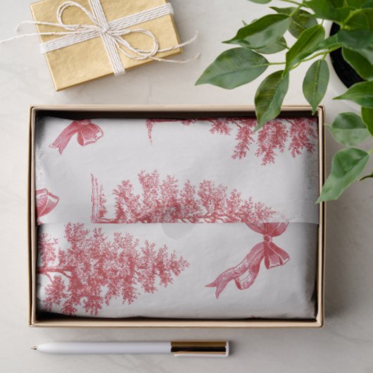 Vintager Weihnachtsbaum Seidenpapier (Geschenk)