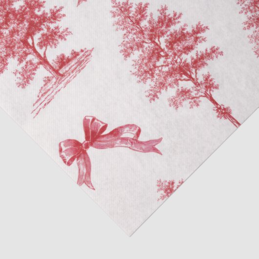 Vintager Weihnachtsbaum Seidenpapier (Ausschnitt)