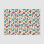 Vintager Weihnachtsbaum Seidenpapier (Vorderseite)