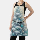 Vintager Weihnachtsbaum und Ornamente Schürze (InSitu)