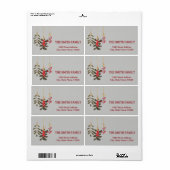 Vintager Weihnachtsbaum Weihnachtsfeiertag (Vorne)