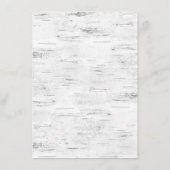 Vintager Weihnachtsbaumwagen Rustikaler Verkehr Ankündigung (Rückseite)