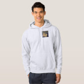 Vintager Weihnachtsbrief Hoodie (Vorne ganz)