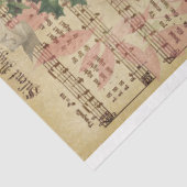 Vintager Weihnachtsdekouver Seidenpapier (Ausschnitt)