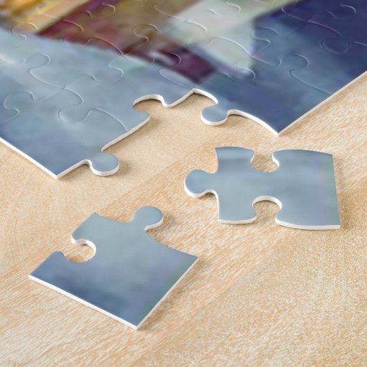 Vintager Weihnachtsengels-SchäferNativity Puzzle (Seite)