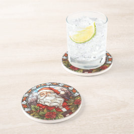 Vintager Weihnachtsfeiertag Getränkeuntersetzer