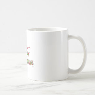 Vintager Weihnachtsfeiertag Kaffeetasse