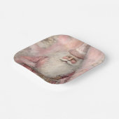 Vintager Weihnachtsfeiertag Pappteller (Gewinkelt)