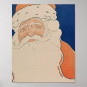 Vintager Weihnachtsfeiertag Poster (Vorne)