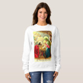 Vintager Weihnachtsfeiertag Sweatshirt (Vorne ganz)