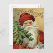 Vintager Weihnachtsfeiertag Weihnachten und Baum-P (Vorne/Hinten)