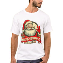 Vintager Weihnachtsfest T - Shirt