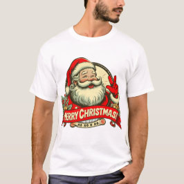 Vintager Weihnachtsfest T - Shirt