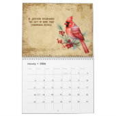 Vintager Weihnachtskalender Kalender (Jan 2026)