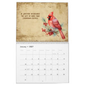 Vintager Weihnachtskalender Kalender (Jan 2027)