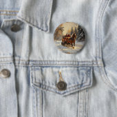 Vintager Weihnachtsknopf Button (Beispiel)