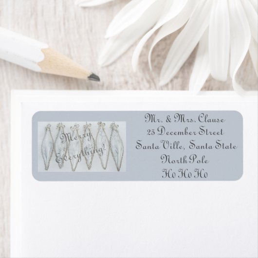 Vintager Weihnachtskugel Retrourlaub (Insitu)