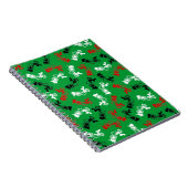 Vintager Weihnachtsladen Notizblock (Rechte Seite)