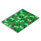 Vintager Weihnachtsladen Notizblock (Linke Seite)