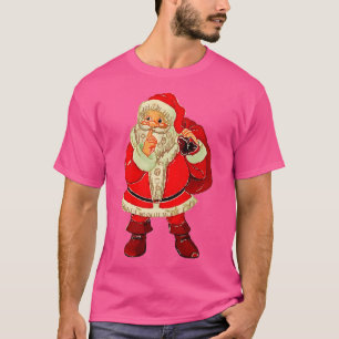 Vintager Weihnachtsmann 10 T-Shirt