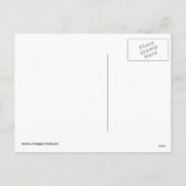 Vintager Weihnachtsmann 11 Feiertagspostkarte (Rückseite)