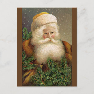Vintager Weihnachtsmann 11 Feiertagspostkarte