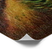 Vintager Weihnachtsmann 11 Poster (Ecke)