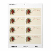 Vintager Weihnachtsmann am Weihnachtsfeiertag (Vorne)