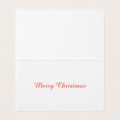 Vintager Weihnachtsmann auf seinem Schlitten mit R (Innenseite Aufgefaltet)