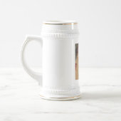 Vintager Weihnachtsmann Bierglas (Links)
