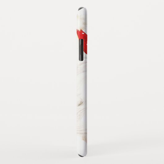 Vintager Weihnachtsmann Case-Mate iPhone Hülle (Hinten/Rechts)