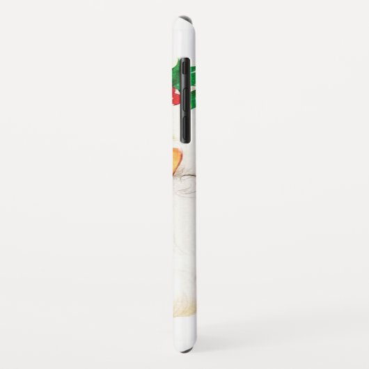 Vintager Weihnachtsmann Case-Mate iPhone Hülle (Hinten/Links)