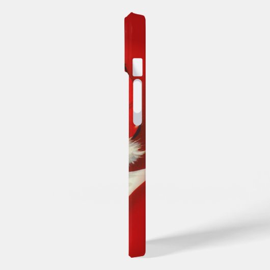 Vintager Weihnachtsmann Case-Mate iPhone Hülle (Rückseite / Links)