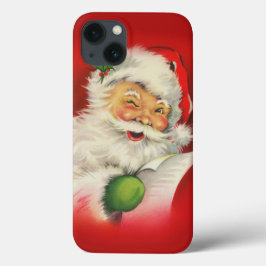 Vintager Weihnachtsmann Case-Mate iPhone Hülle