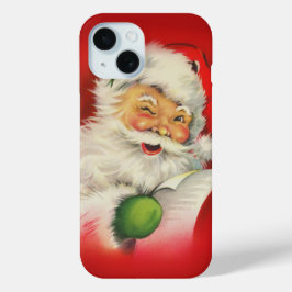 Vintager Weihnachtsmann Case-Mate iPhone Hülle