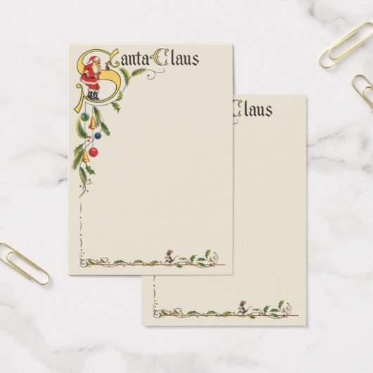 Vintager Weihnachtsmann, dekorative Weihnachtsgren (Büro)